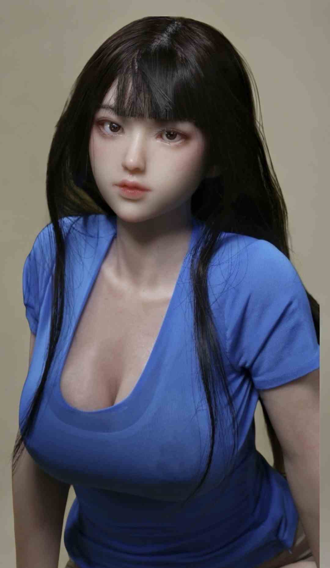 68cm 全矽膠 小滿(藍)