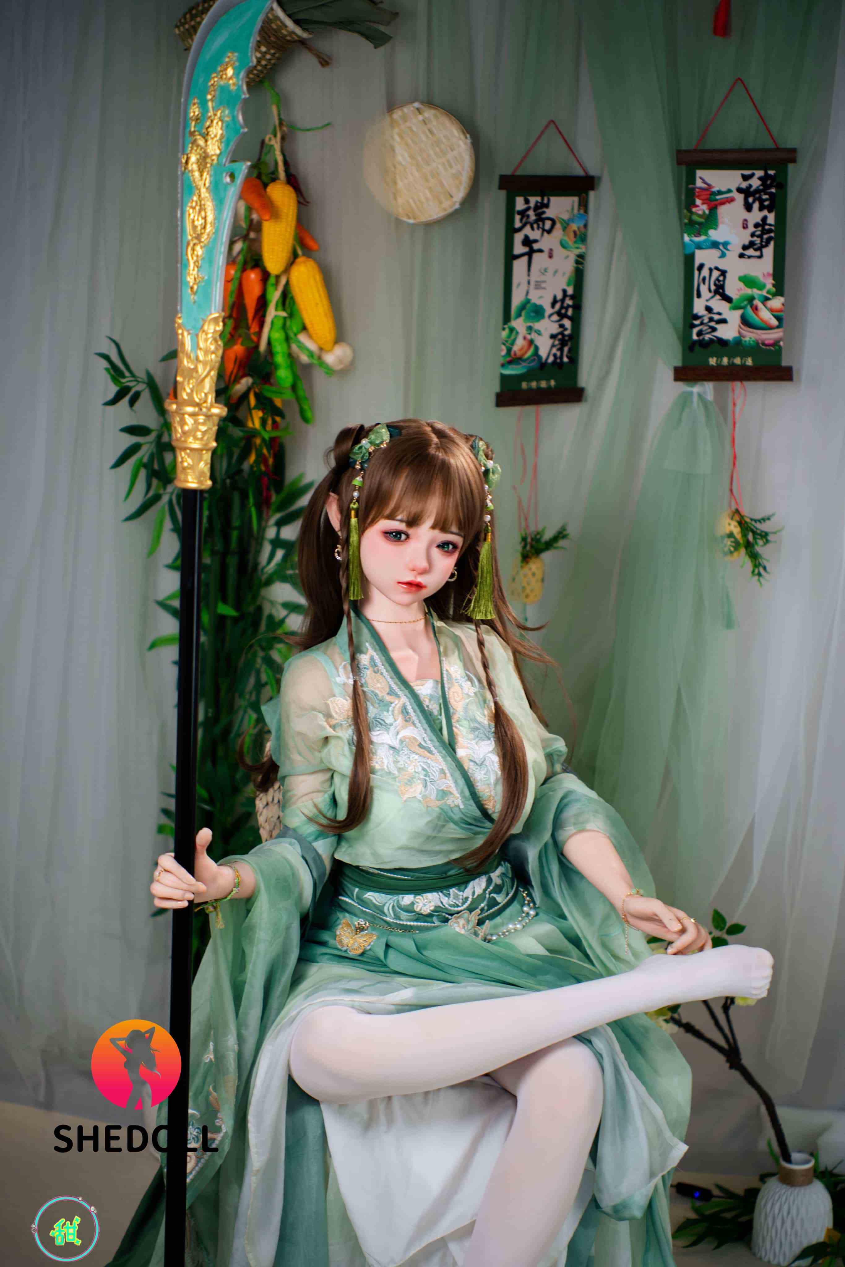 SHEDOLL 156cm(E) 艾琳 2.0頭 訂製眼 TPE/矽膠(可選)
