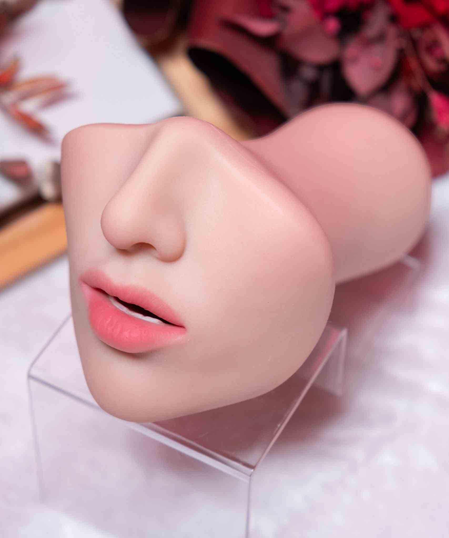 全矽膠 超寫實倒模名器(御姐蜜唇)-單通